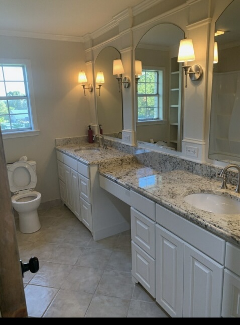 Custom bathroom vanity